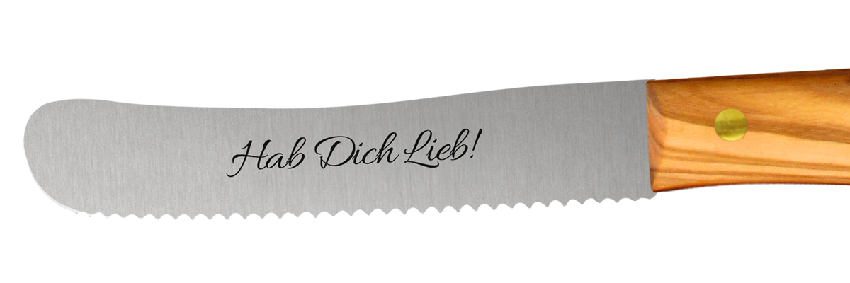 Maserung ist geil: Dein Frühstücksmesser-Unikat – 
Personalisierung durch präzise Lasergravur